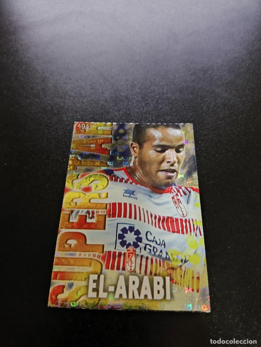 Cromos de F&uacute;tbol: 404 EL-ARABI SUPERSTAR FONDO LETRAS GRANADA MUNDICROMO LIGA 2013 2014 13 14 NO PANINI ESTE