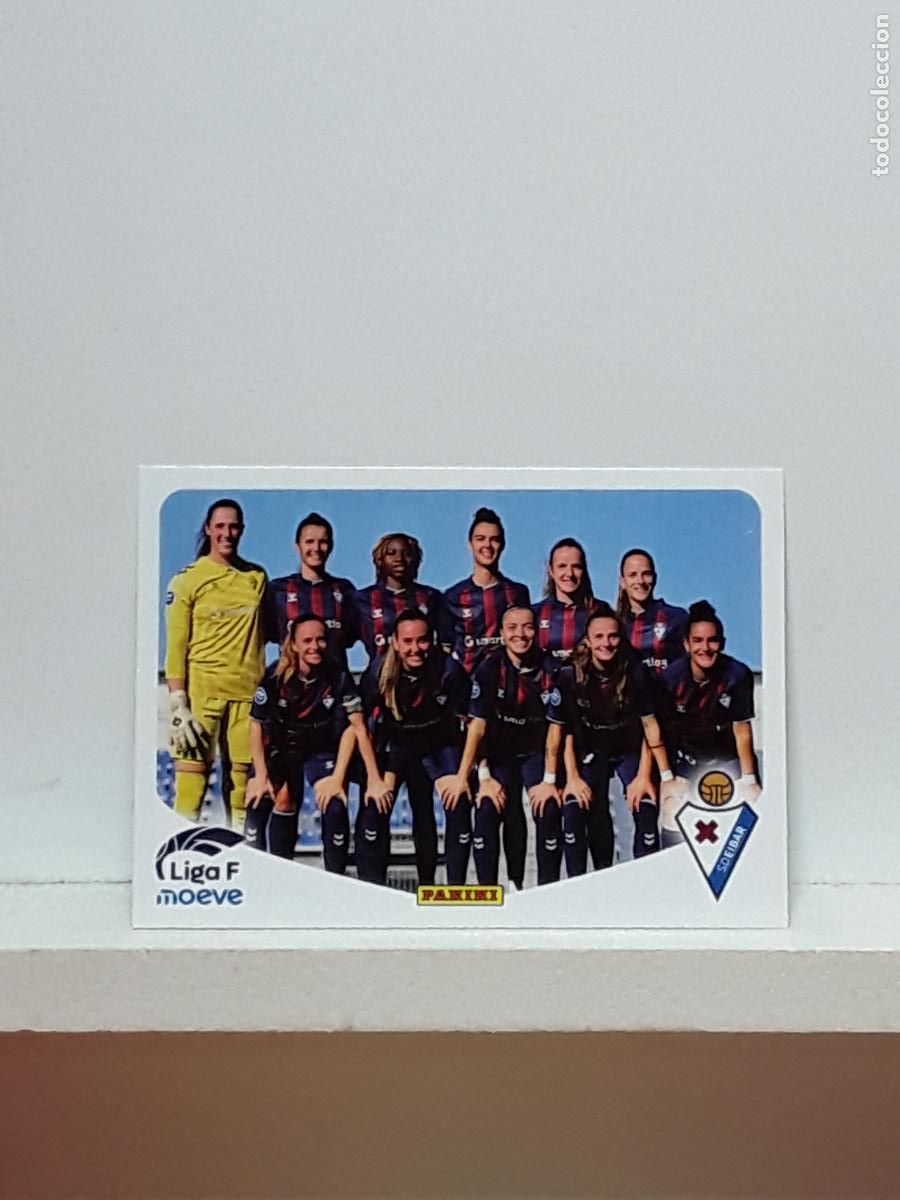 Cromos de F&uacute;tbol: LIGA FEMENINA 2025 2026 F 25 26 ALBUM PANINI LIGA N 163 EIBAR ALINEACION EQUIPO