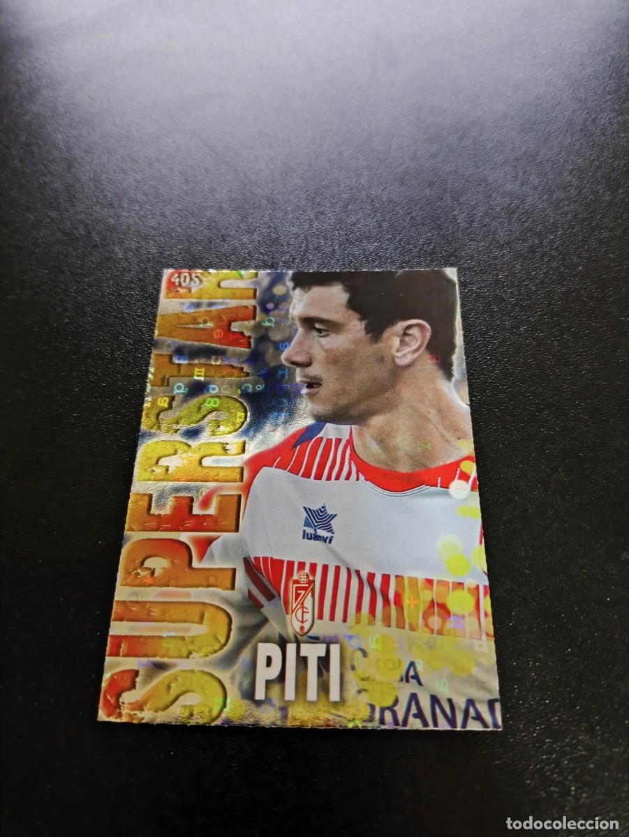 Cromos de F&uacute;tbol: 405 PITI SUPERSTAR FONDO LETRAS GRANADA MUNDICROMO LIGA 2013 2014 13 14 NO PANINI ESTE