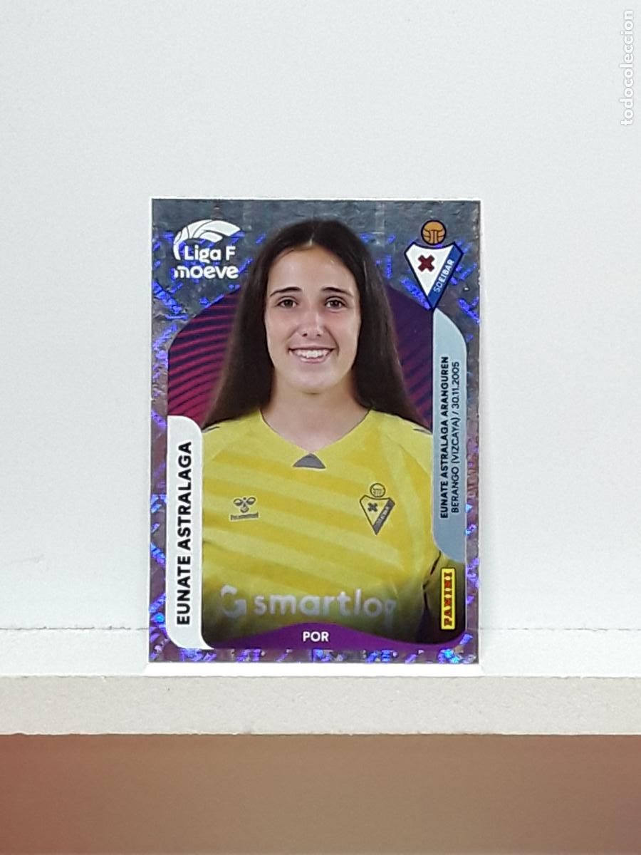 Football Stickers: LIGA FEMENINA 2025 2026 F 25 26 ALBUM PANINI LIGA N 164 EIBAR EUNATE ASTRALAGA