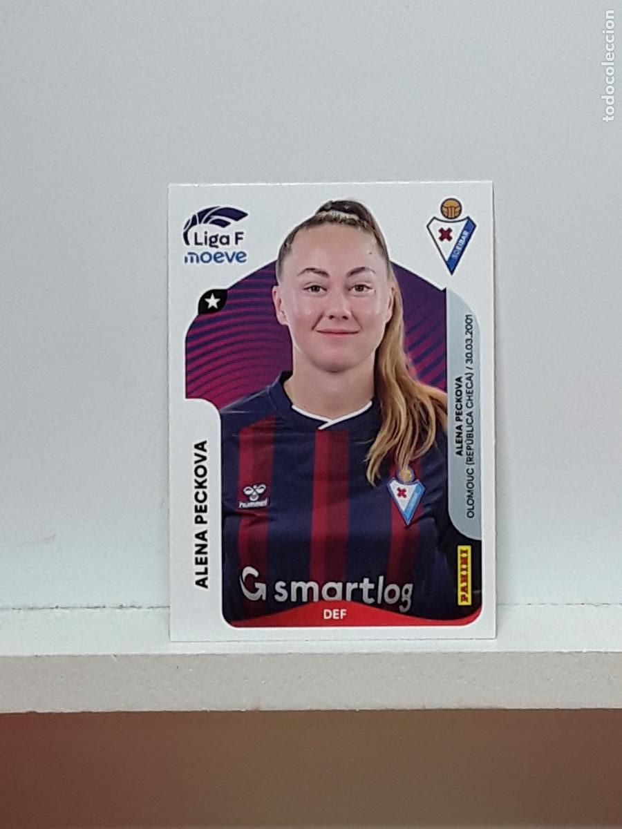 Cromos de F&uacute;tbol: LIGA FEMENINA 2025 2026 F 25 26 ALBUM PANINI LIGA N 166A 166 A EIBAR ALENA PECKOVA