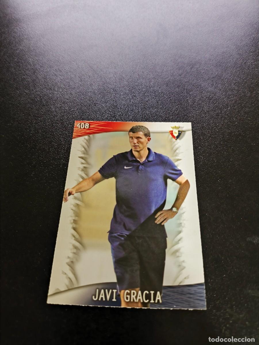Cartes &agrave; collectionner de Football: 408 Javi Gracia OSASUNA MUNDICROMO LIGA 2013 2014 13 14 NO PANINI ESTE