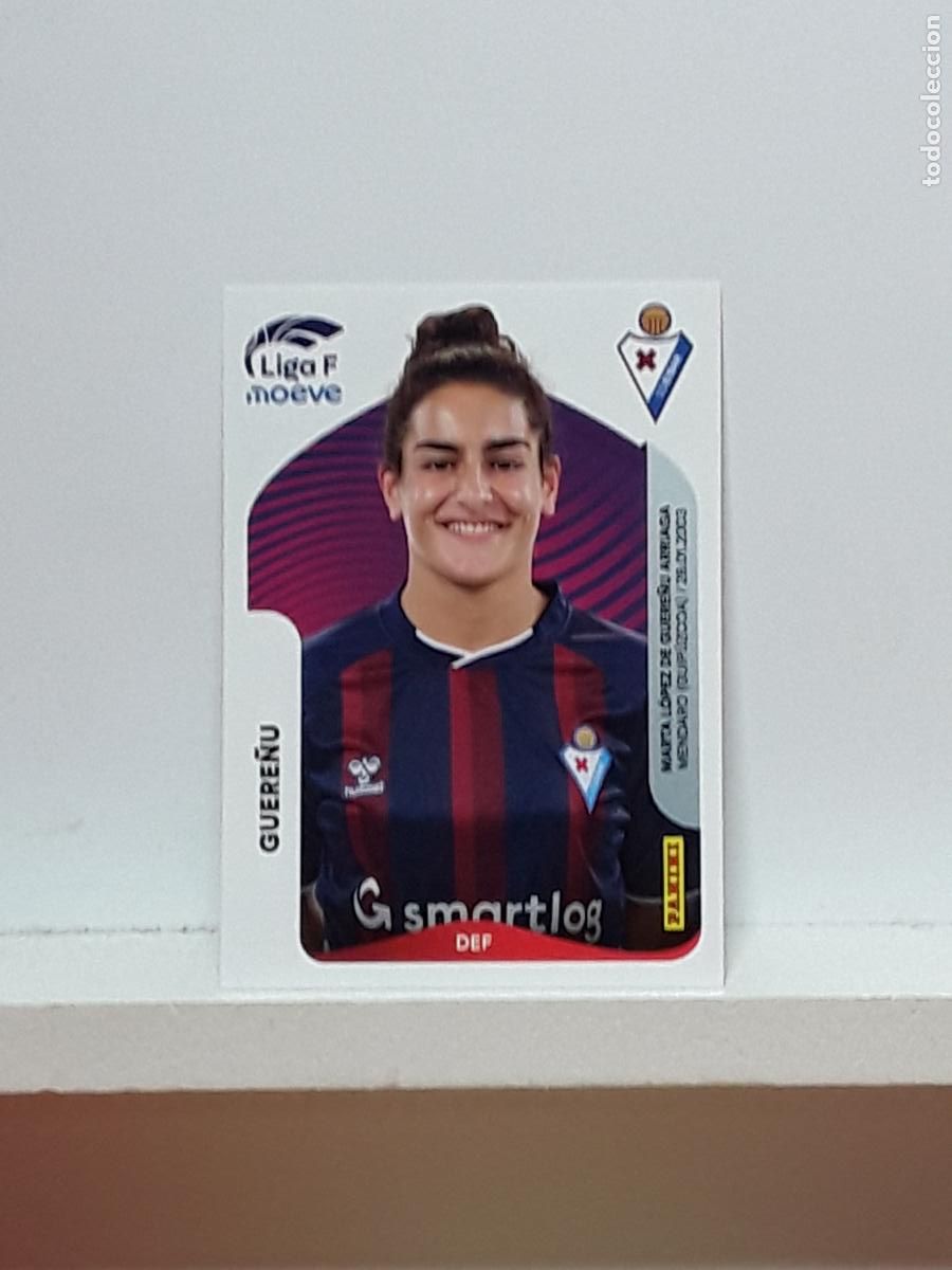 Cromos de F&uacute;tbol: LIGA FEMENINA 2025 2026 F 25 26 ALBUM PANINI LIGA N 166B 166 B EIBAR GUERE&Ntilde;U