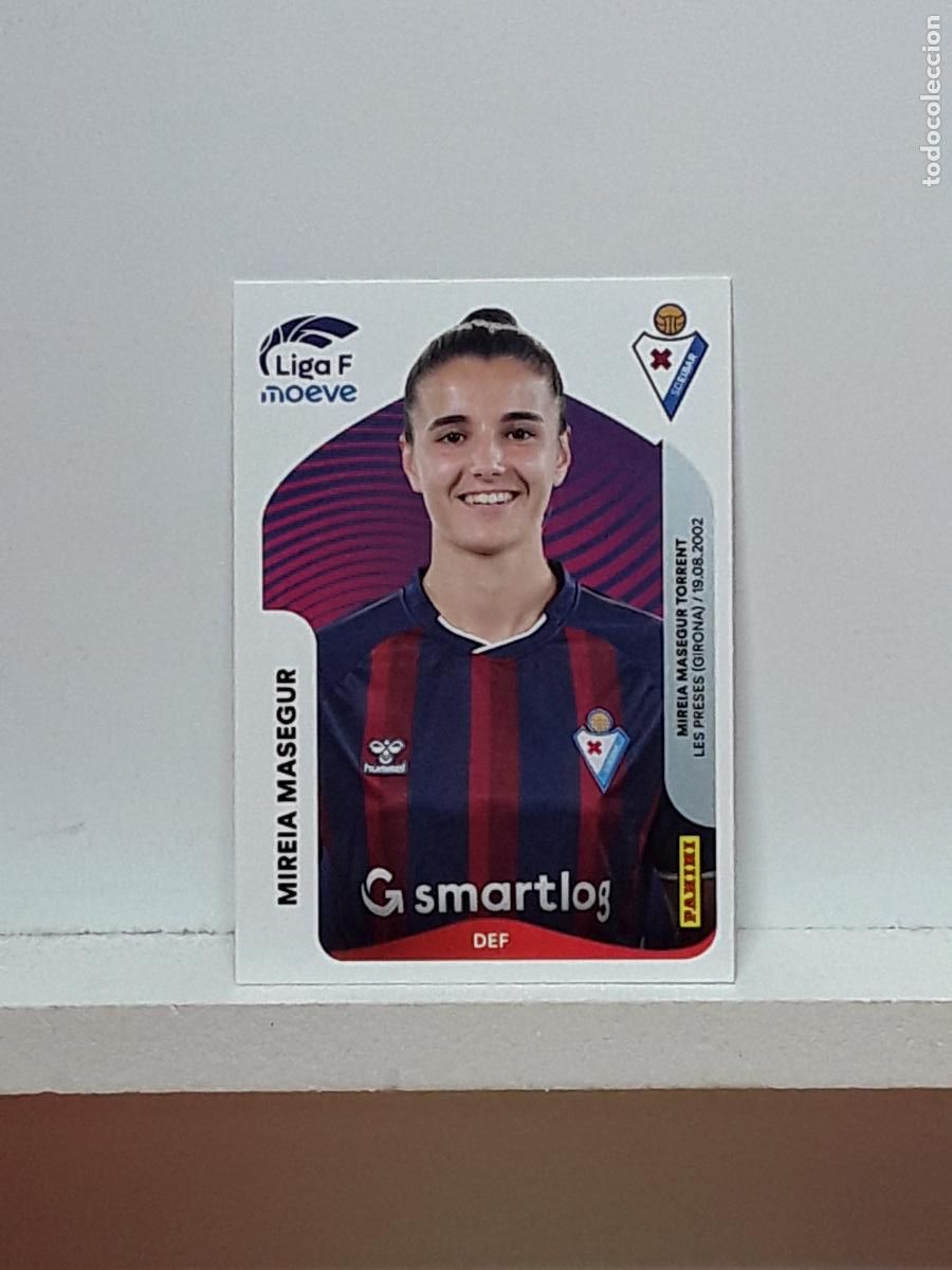 Cromos de F&uacute;tbol: LIGA FEMENINA 2025 2026 F 25 26 ALBUM PANINI LIGA N 167 EIBAR MIREIA MASEGUR