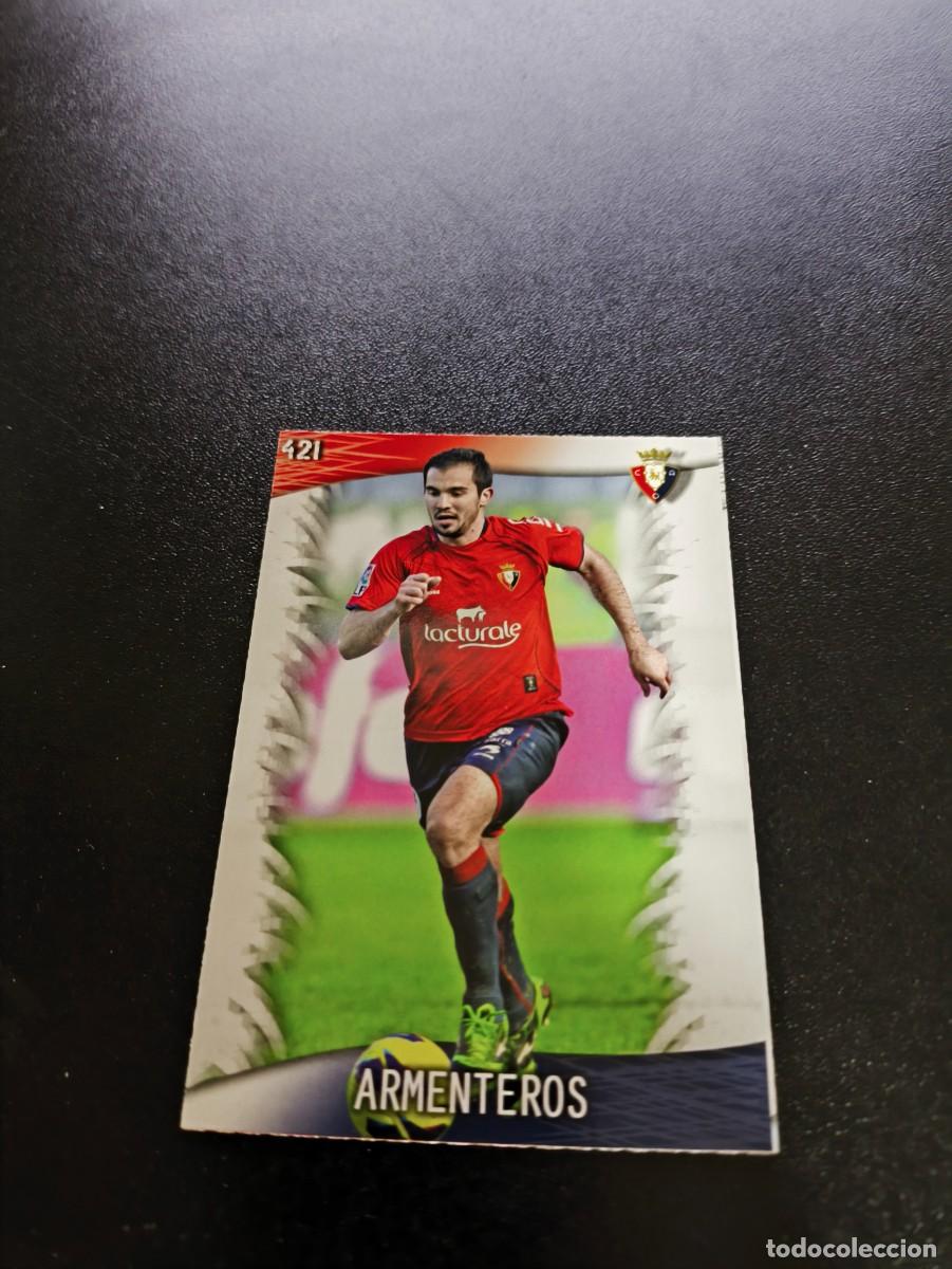 Cromos de F&uacute;tbol: 421 Armenteros OSASUNA MUNDICROMO LIGA 2013 2014 13 14 NO PANINI ESTE