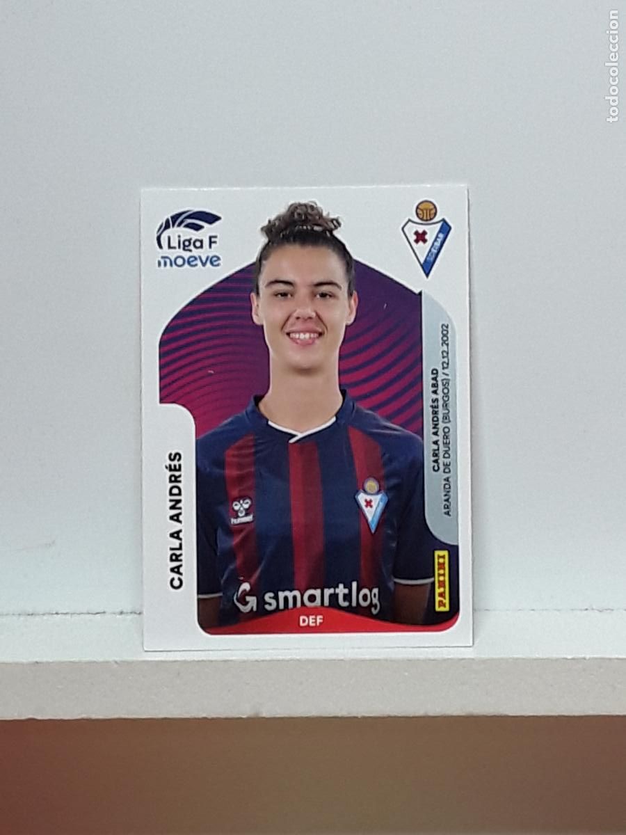 Cromos de F&uacute;tbol: LIGA FEMENINA 2025 2026 F 25 26 ALBUM PANINI LIGA N 171 EIBAR CARLA ANDRES
