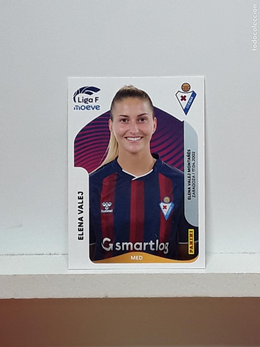 Cromos de F&uacute;tbol: LIGA FEMENINA 2025 2026 F 25 26 ALBUM PANINI LIGA N 174 EIBAR ELENA VALEJ