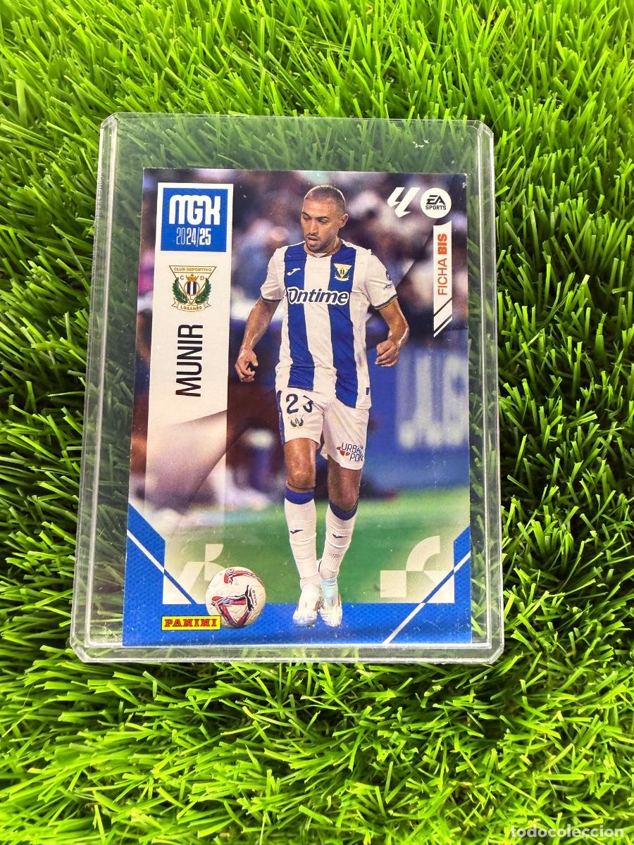 Cromos de F&uacute;tbol: N&ordm; 216BIS Munir Fichas Bis CD Legan&eacute;s Megacracks 24 25