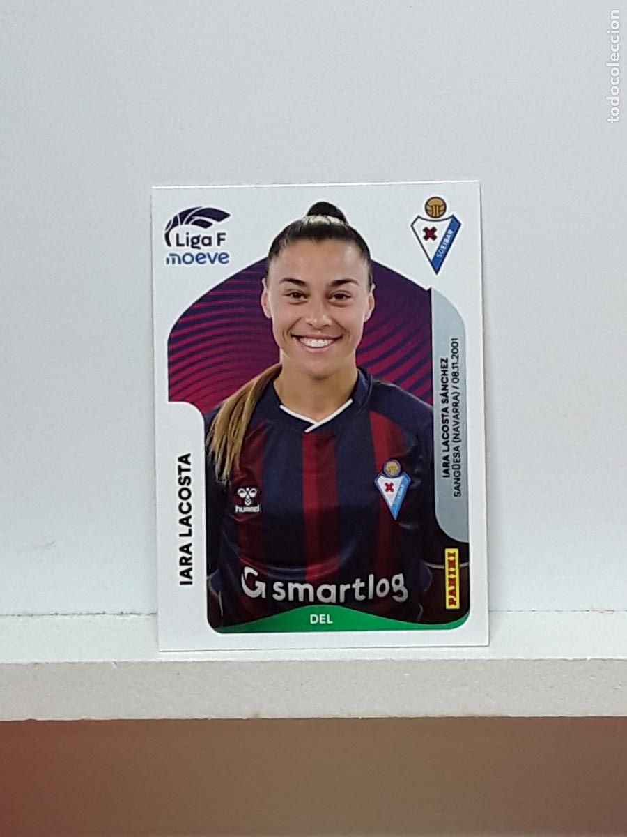 Cromos de F&uacute;tbol: LIGA FEMENINA 2025 2026 F 25 26 ALBUM PANINI LIGA N 178 EIBAR IARA LACOSTA