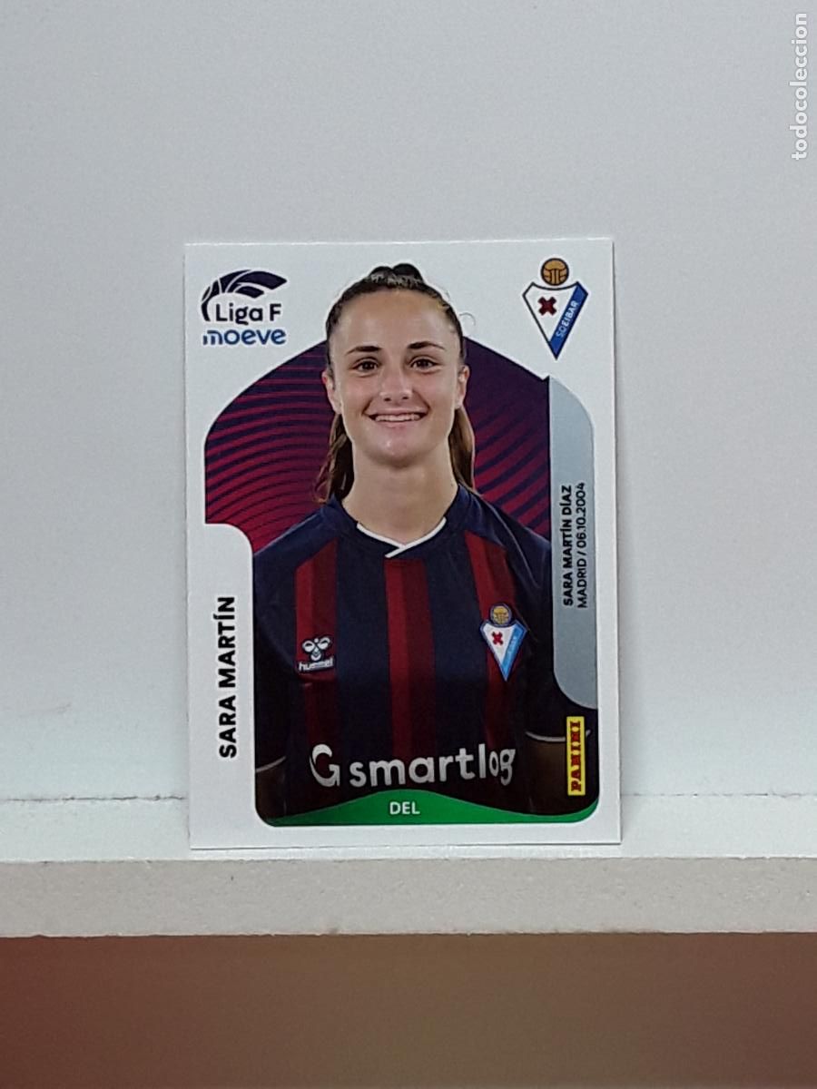 Cromos de F&uacute;tbol: LIGA FEMENINA 2025 2026 F 25 26 ALBUM PANINI LIGA N 179 EIBAR SARA MARTIN