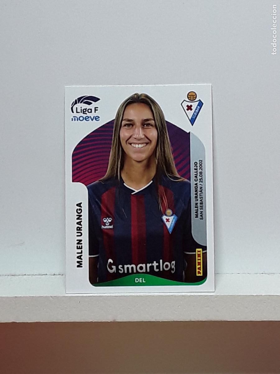 Cromos de F&uacute;tbol: LIGA FEMENINA 2025 2026 F 25 26 ALBUM PANINI LIGA N 180B 180 B EIBAR MALEN URANGA