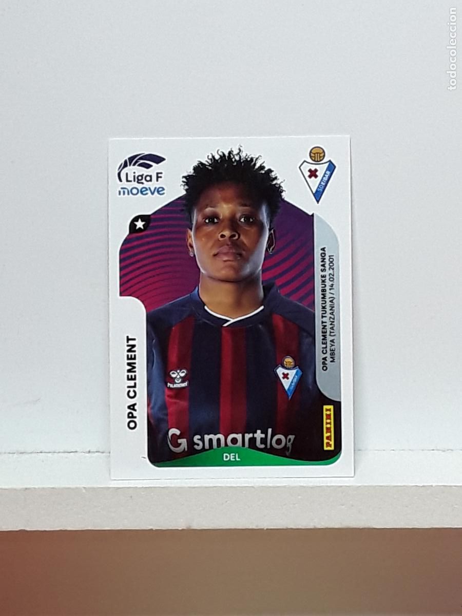 Cromos de F&uacute;tbol: LIGA FEMENINA 2025 2026 F 25 26 ALBUM PANINI LIGA N 181 EIBAR OPA CLEMENT