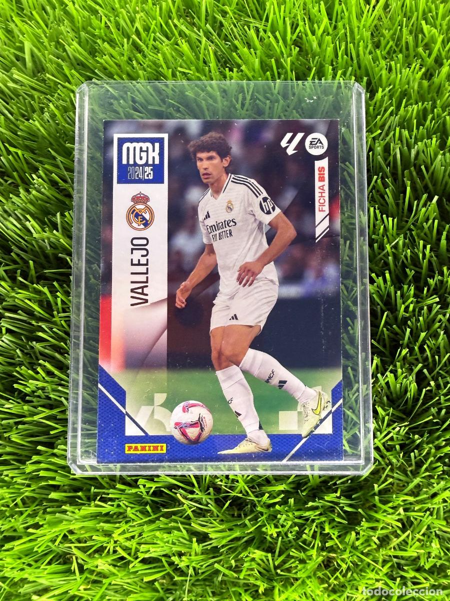 Cromos de F&uacute;tbol: N&ordm; 221BIS Vallejo Edici&oacute;n Limitada Fichas Bis Real Madrid CF Megacracks 24 25