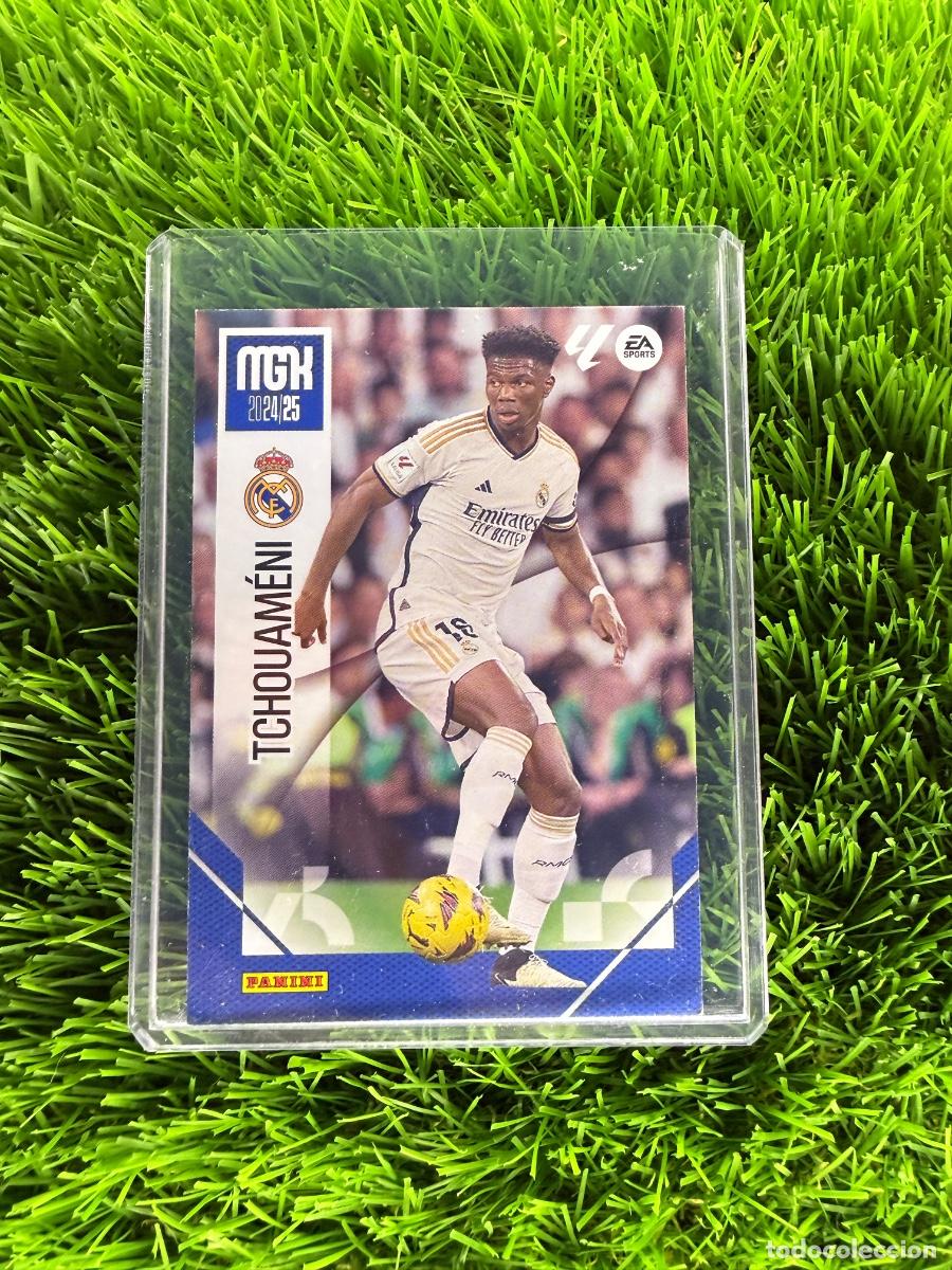 Cromos de F&uacute;tbol: N&ordm; 225 Tchouam&eacute;ni Real Madrid CF Megacracks 24 25