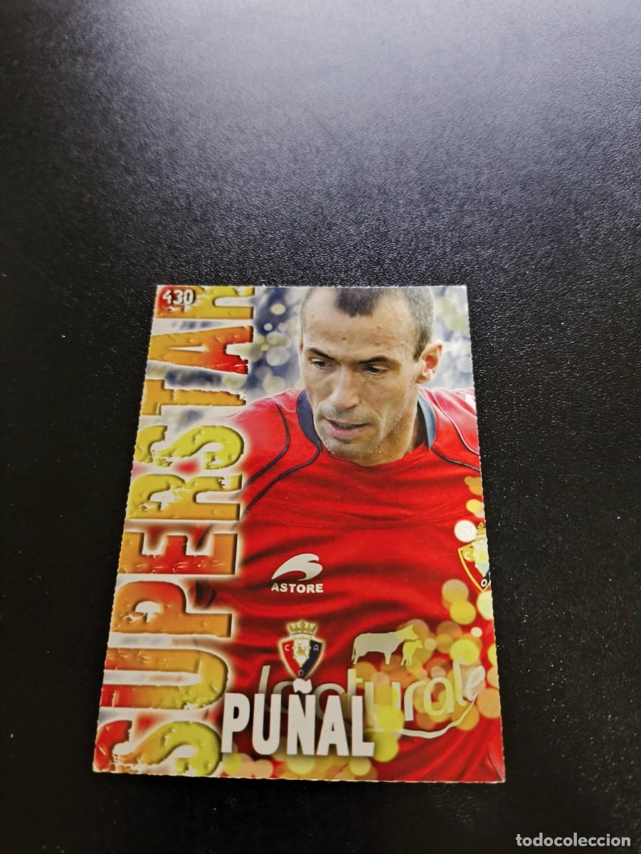 Cromos de F&uacute;tbol: 430 PU&Ntilde;AL SUPERSTAR FONDO MATE OSASUNA MUNDICROMO LIGA 2013 2014 13 14 NO PANINI ESTE