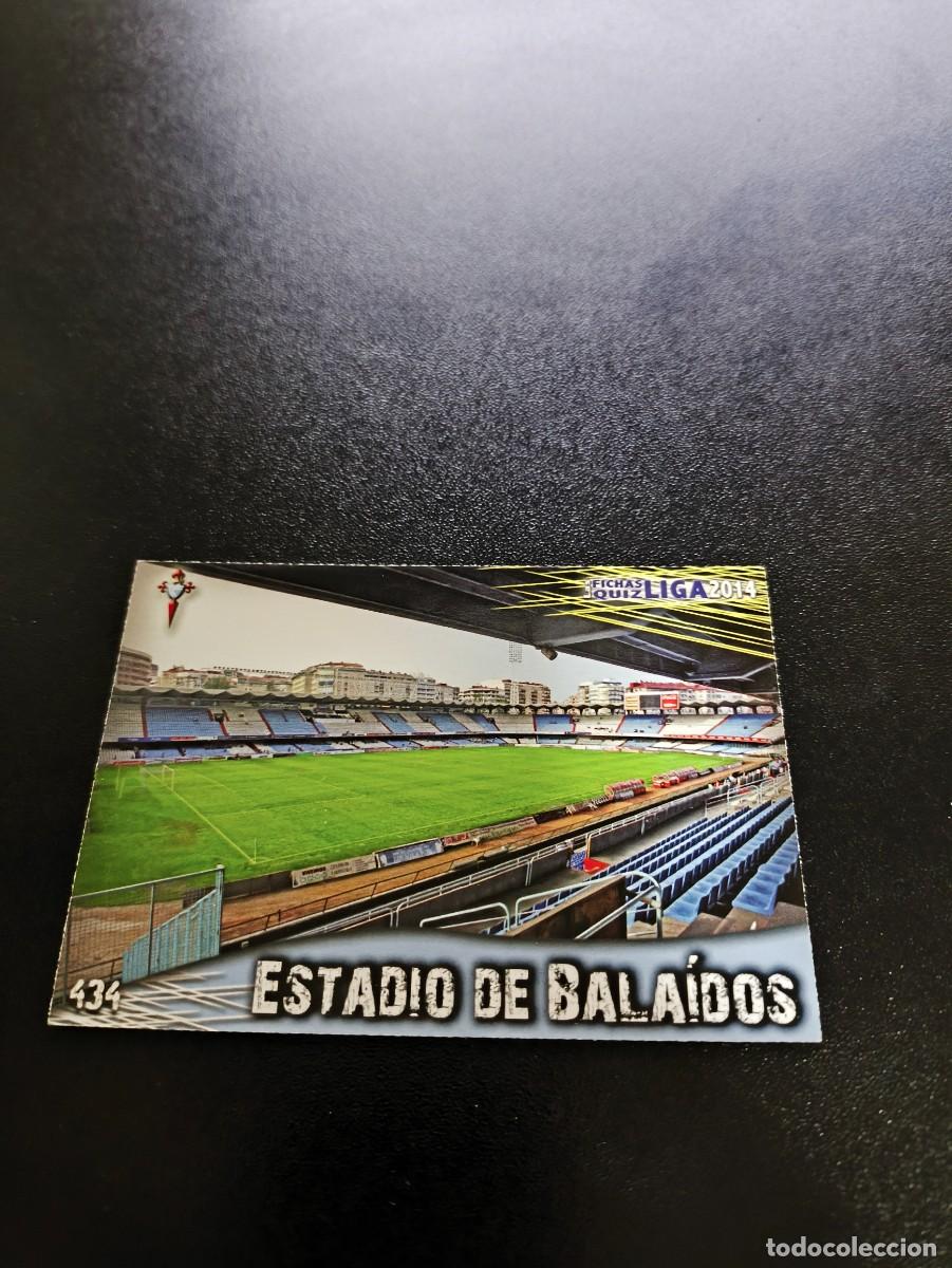 Cromos de F&uacute;tbol: 434 BALAIDOS FONDO MATE CELTA DE VIGO MUNDICROMO LIGA 2013 2014 13 14 NO PANINI ESTE