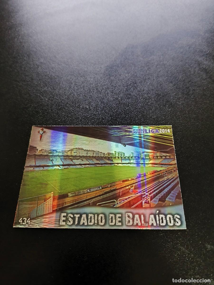 Cromos de F&uacute;tbol: 434 BALAIDOS FONDO RAYAS CELTA DE VIGO MUNDICROMO LIGA 2013 2014 13 14 NO PANINI ESTE