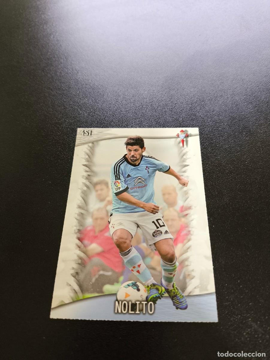 Cromos de F&uacute;tbol: 451 Nolito CELTA DE VIGO MUNDICROMO LIGA 2013 2014 13 14 NO PANINI ESTE