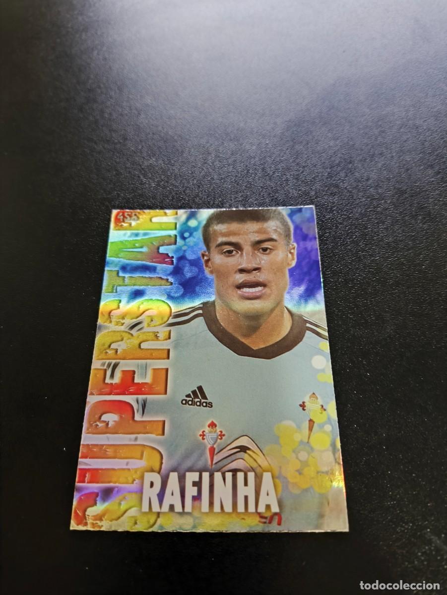 Cromos de F&uacute;tbol: 455 RAFINHA SUPERSTAR FONDO RAYAS CELTA DE VIGO MUNDICROMO LIGA 2013 2014 13 14 NO PANINI ESTE