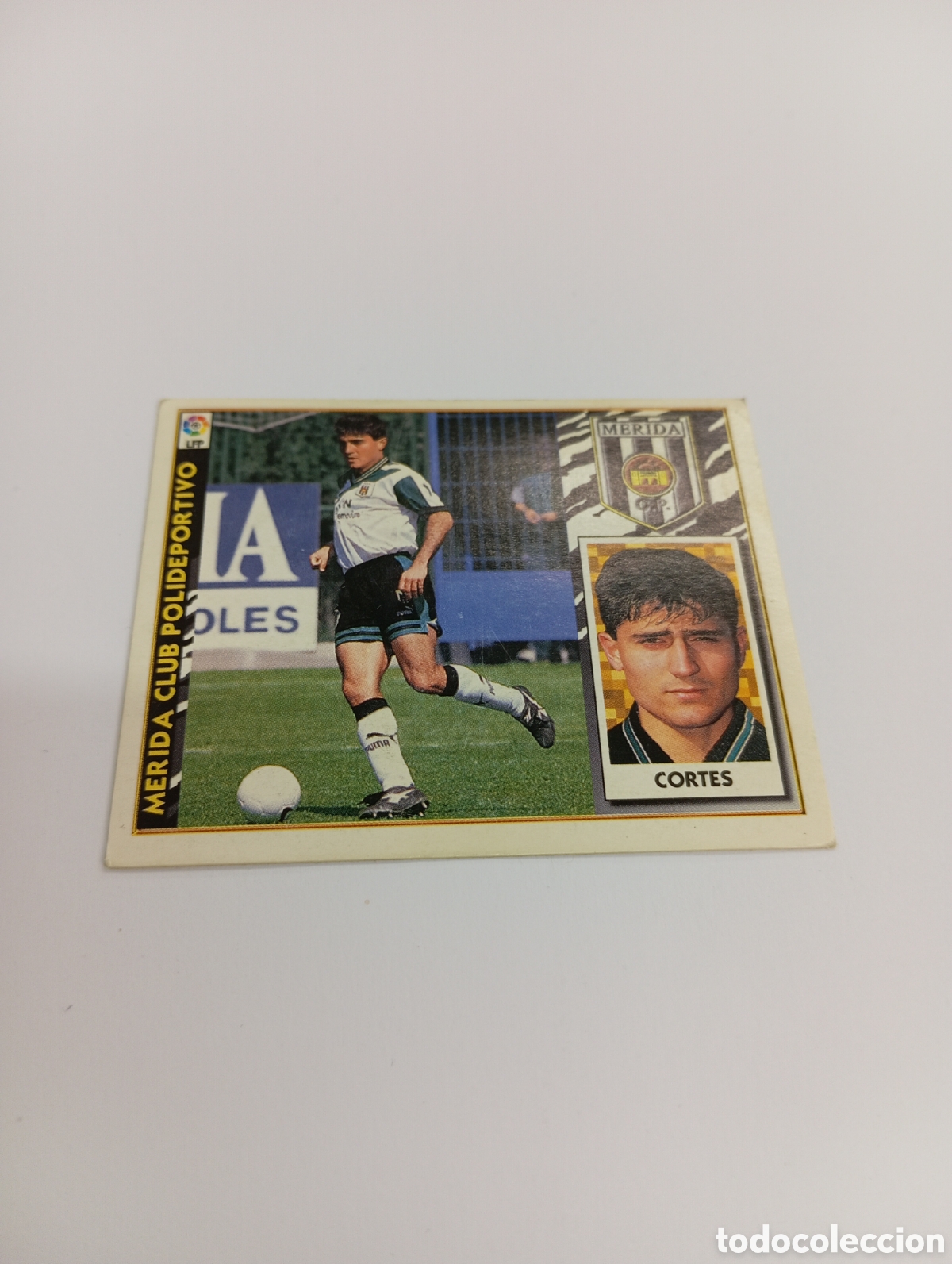 Cromos de F&uacute;tbol: CORTES COLOCA M&eacute;rida Liga Este 1997 1998 NUEVO SIN PEGAR 97 98