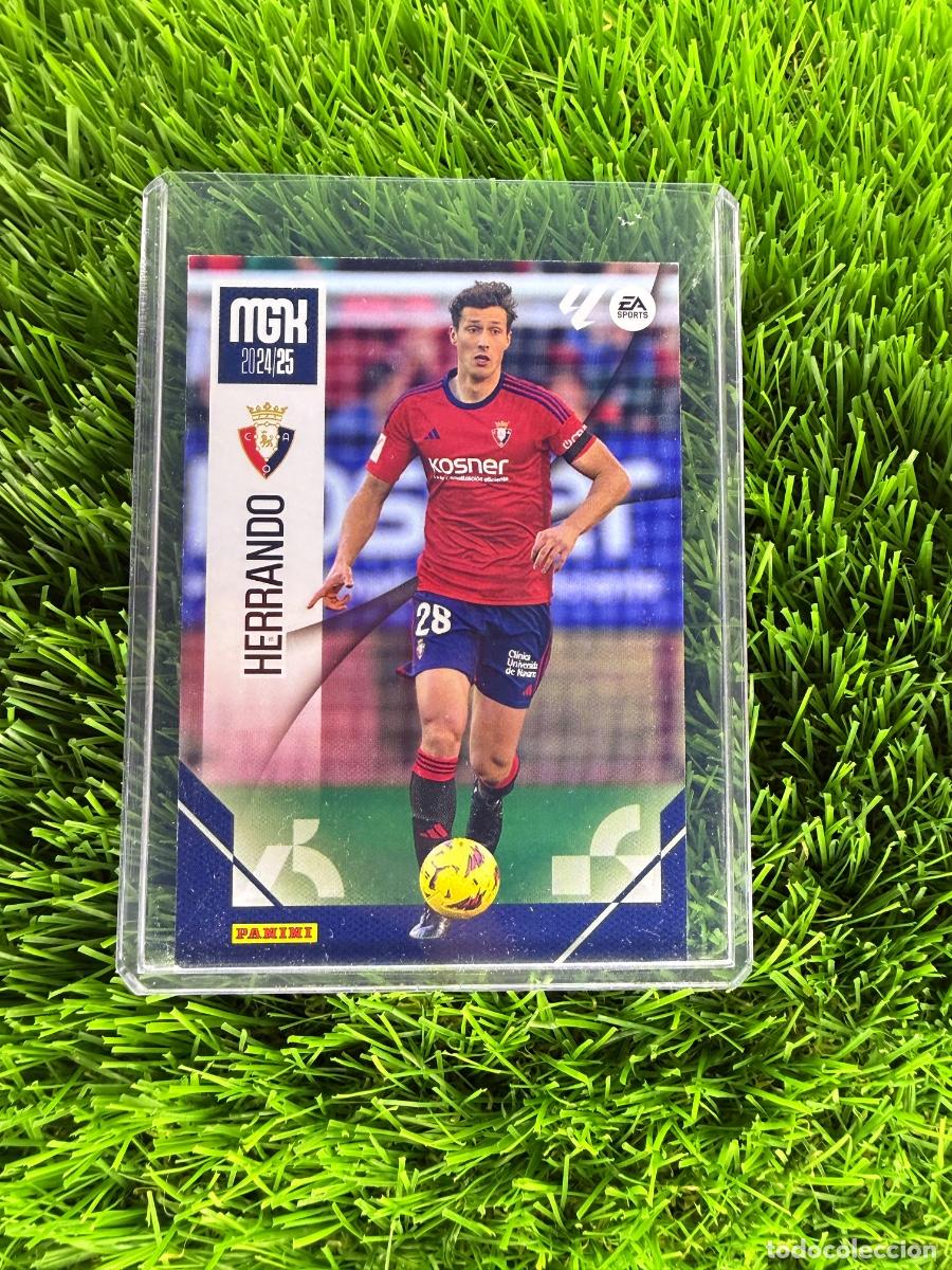 Cromos de F&uacute;tbol: N&ordm; 260 Herrando CA Osasuna Megacracks 24 25