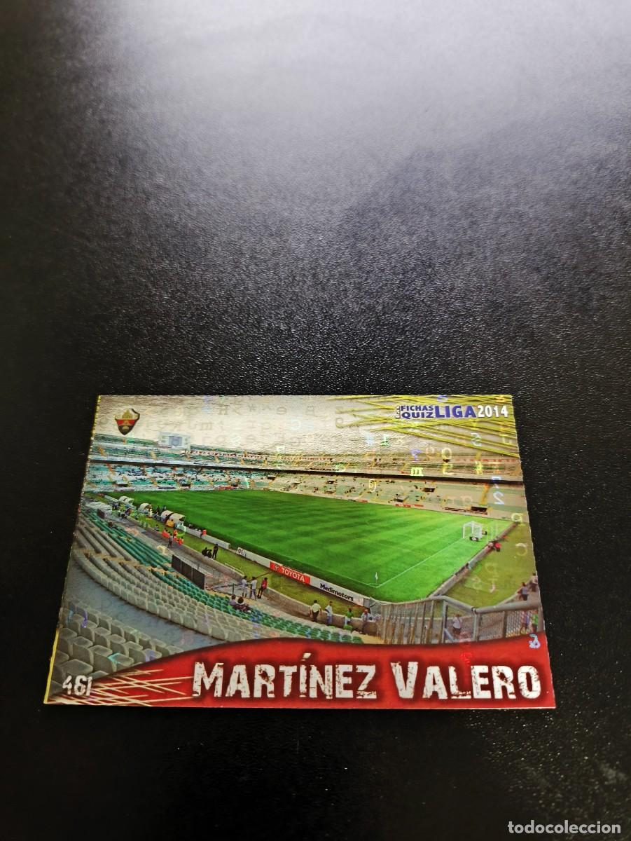 Cromos de F&uacute;tbol: 461 MARTINEZ VALERO FONDO LETRAS ELCHE MUNDICROMO LIGA 2013 2014 13 14 NO PANINI ESTE