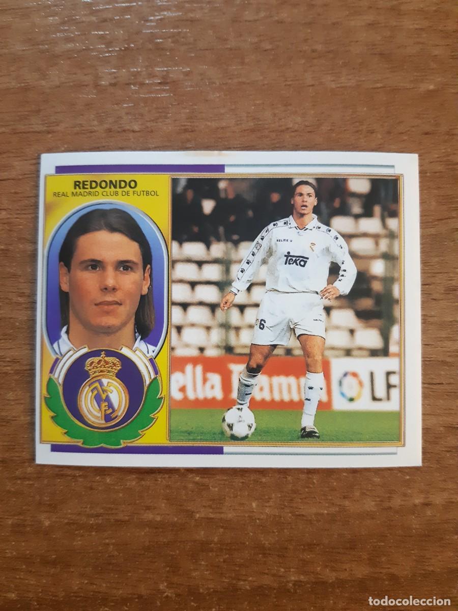 Cromos de F&uacute;tbol: FERNANDO REDONDO REAL MADRID LIGA 96-97 ESTE. NUNCA PEGADO, SIN PEGAR