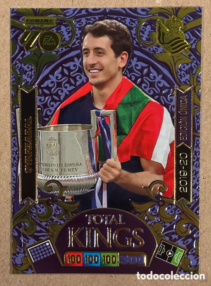 Cromos de F&uacute;tbol: MIKEL OYARZABAL (REAL SOCIEDAD). CARTA TOTAL KINGS PANINI ADRENALYN XL LIGA 2025/26.