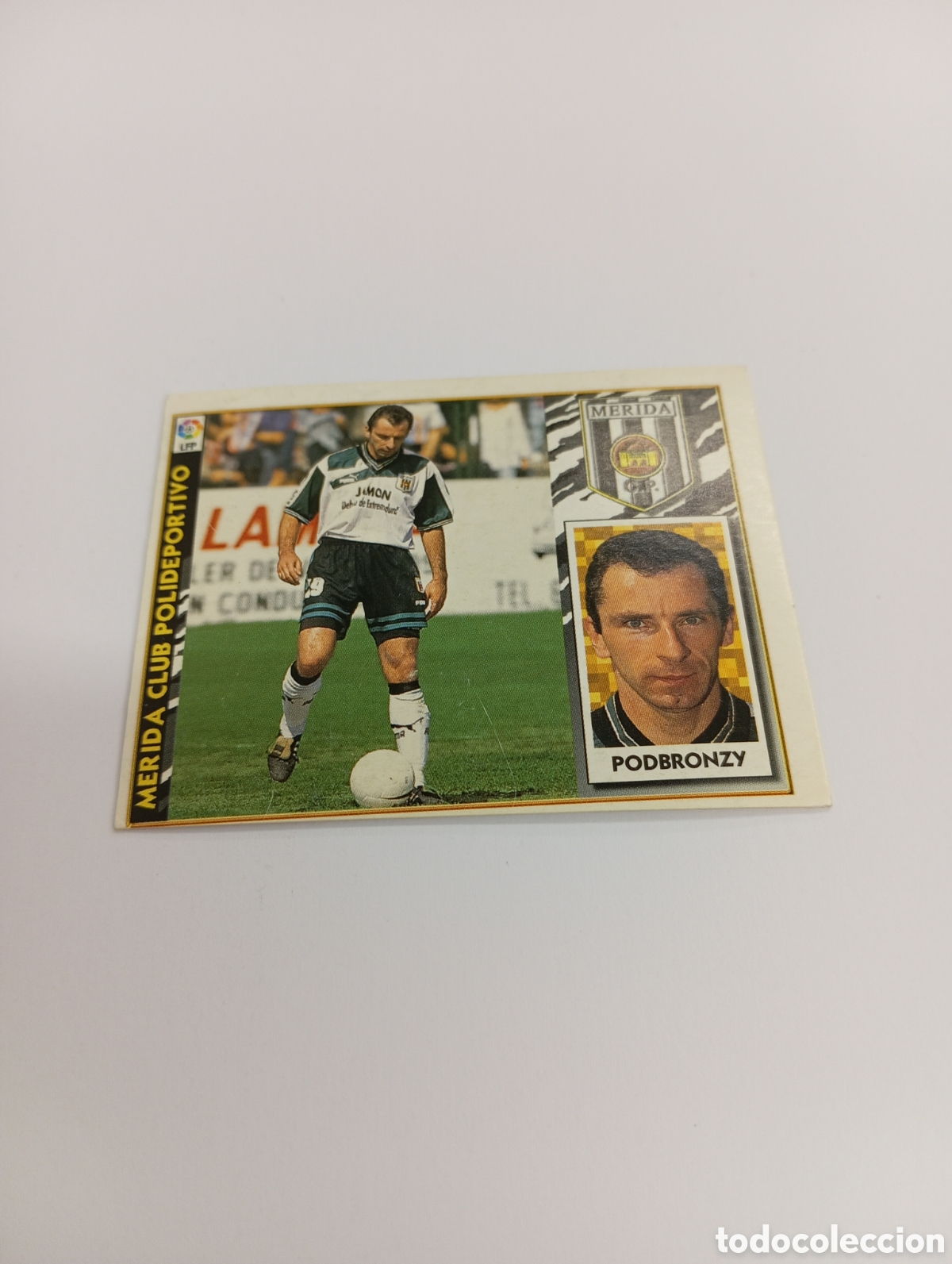 Cromos de F&uacute;tbol: PODBRONZY M&eacute;rida Liga Este 1997 1998 NUEVO SIN PEGAR 97 98