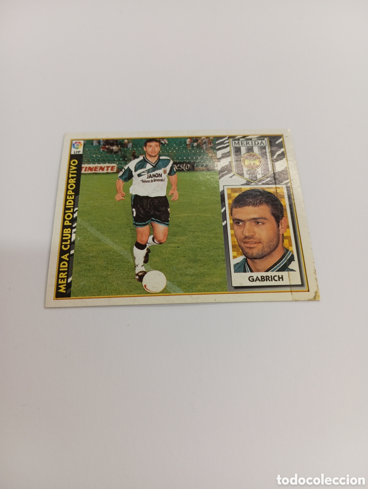 Cromos de F&uacute;tbol: GABRICH COLOCA M&eacute;rida Liga Este 1997 1998 NUEVO SIN PEGAR 97 98