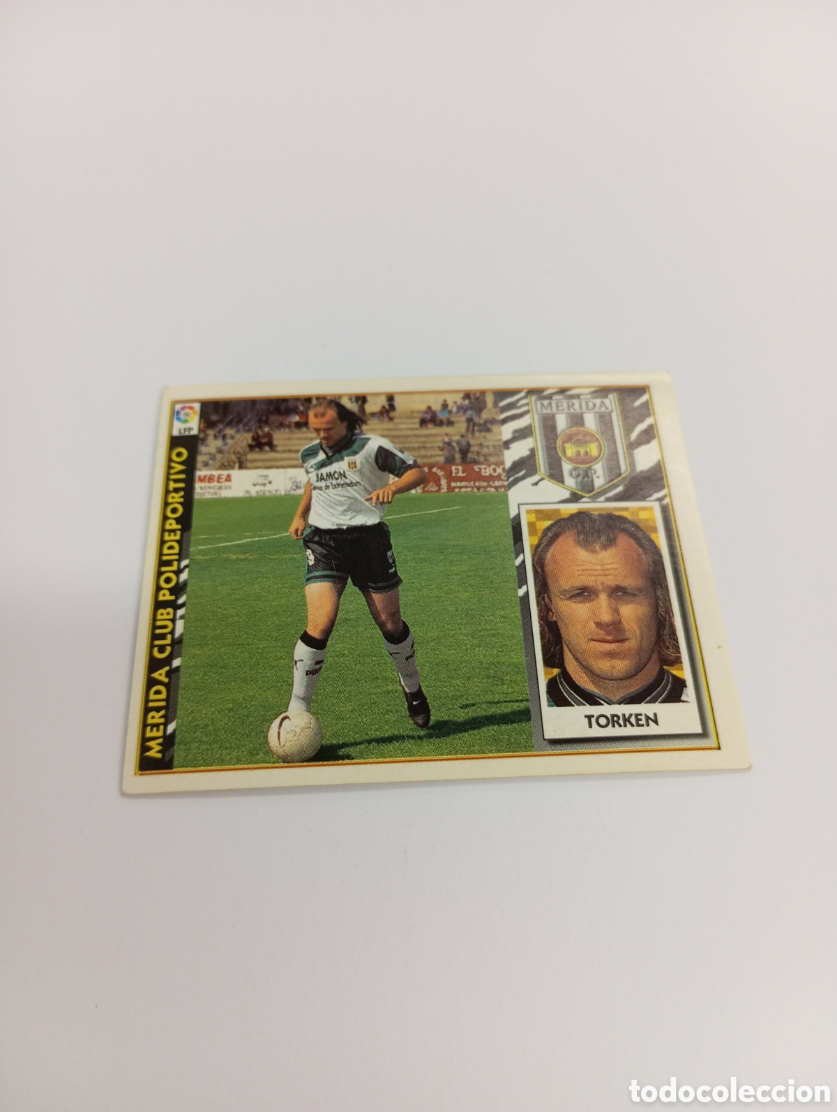 Figurine di Calcio: TORKEN BAJA M&eacute;rida Liga Este 1997 1998 NUEVO SIN PEGAR 97 98