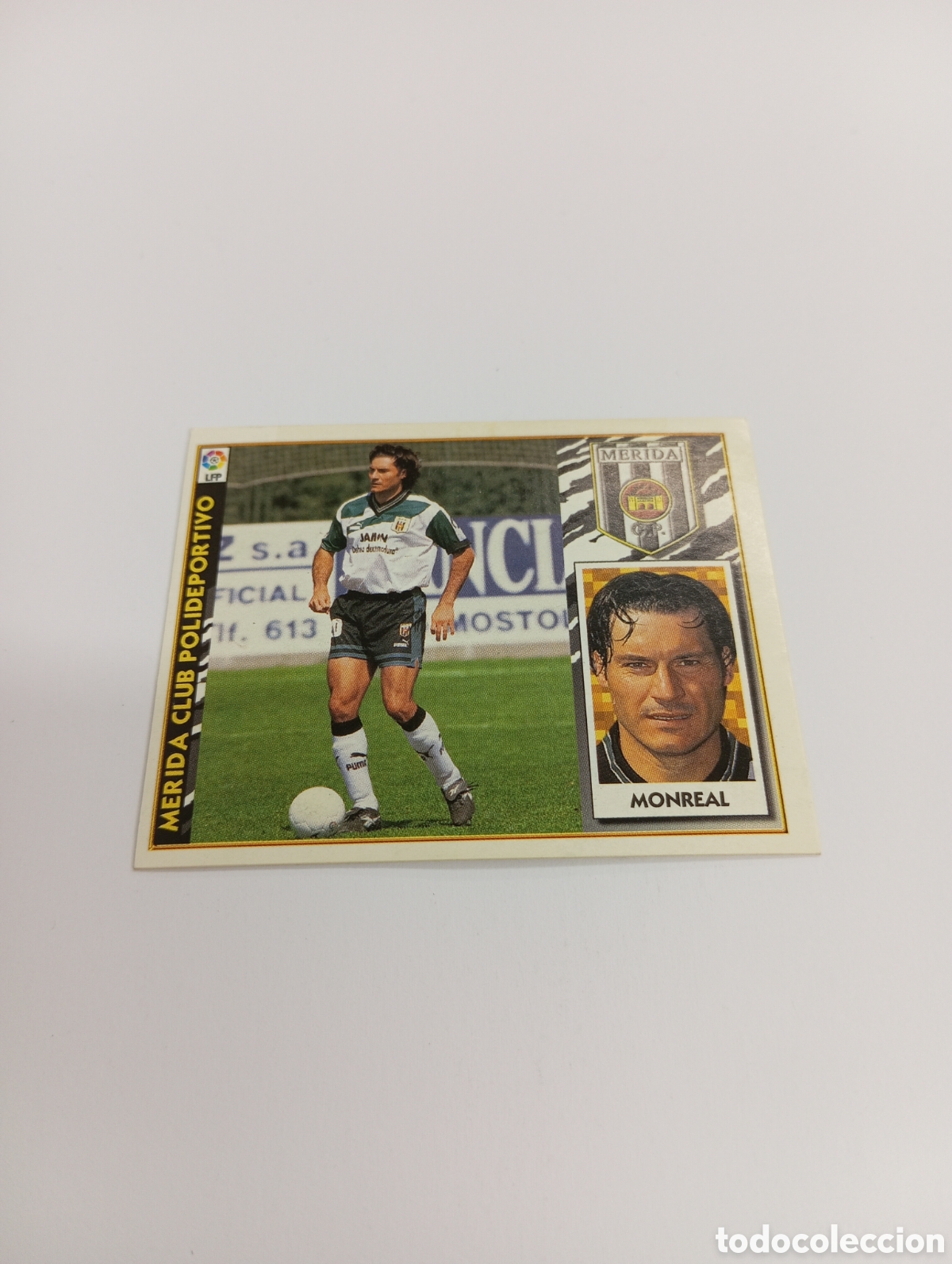 Figurine di Calcio: MONREAL M&eacute;rida Liga Este 1997 1998 NUEVO SIN PEGAR 97 98