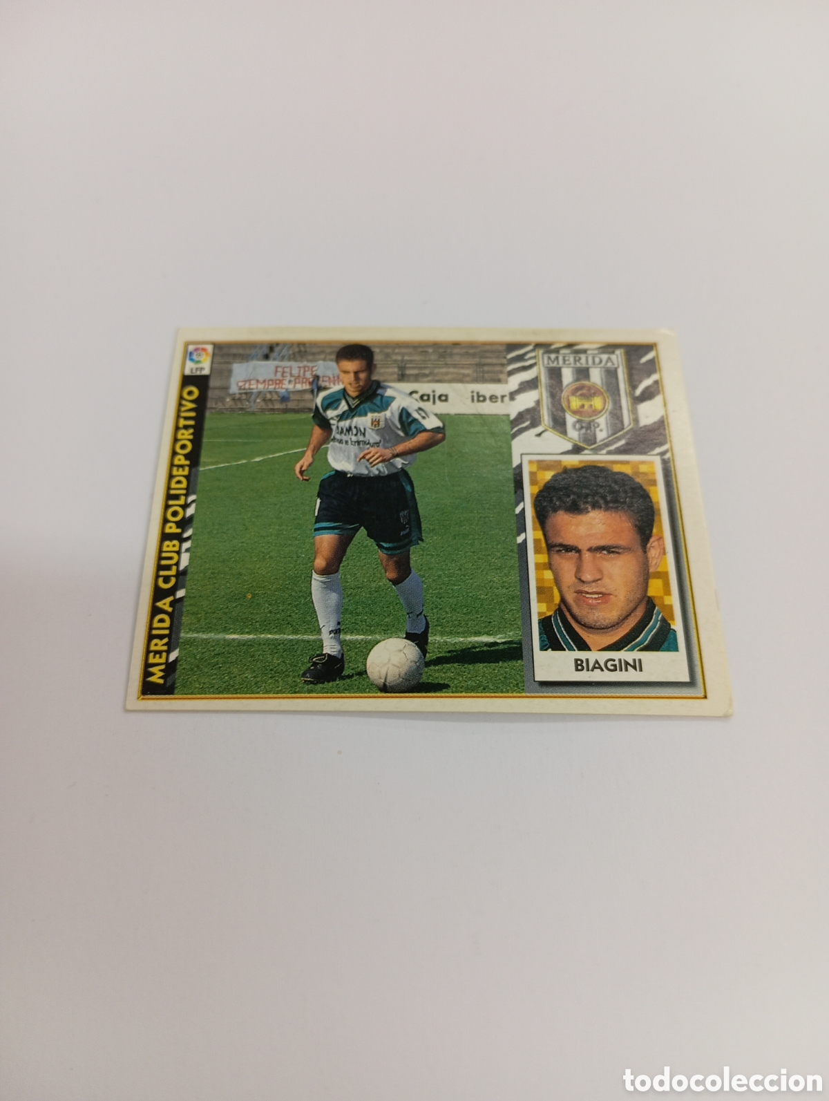 Cromos de F&uacute;tbol: BIAGINI COLOCA M&eacute;rida Liga Este 1997 1998 NUEVO SIN PEGAR 97 98
