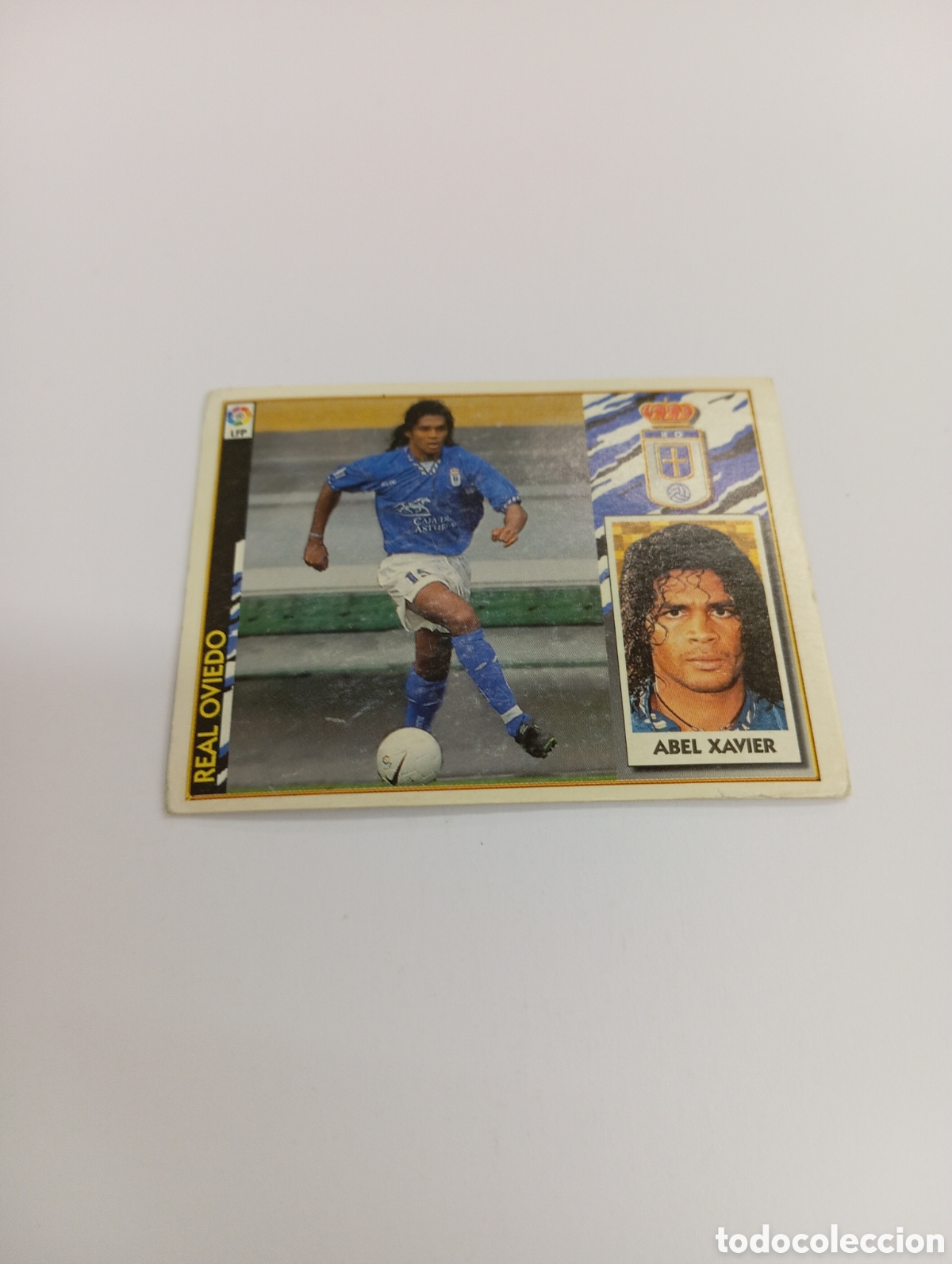 Cromos de F&uacute;tbol: ABEL XAVIER Oviedo Liga Este 1997 1998 NUEVO SIN PEGAR 97 98