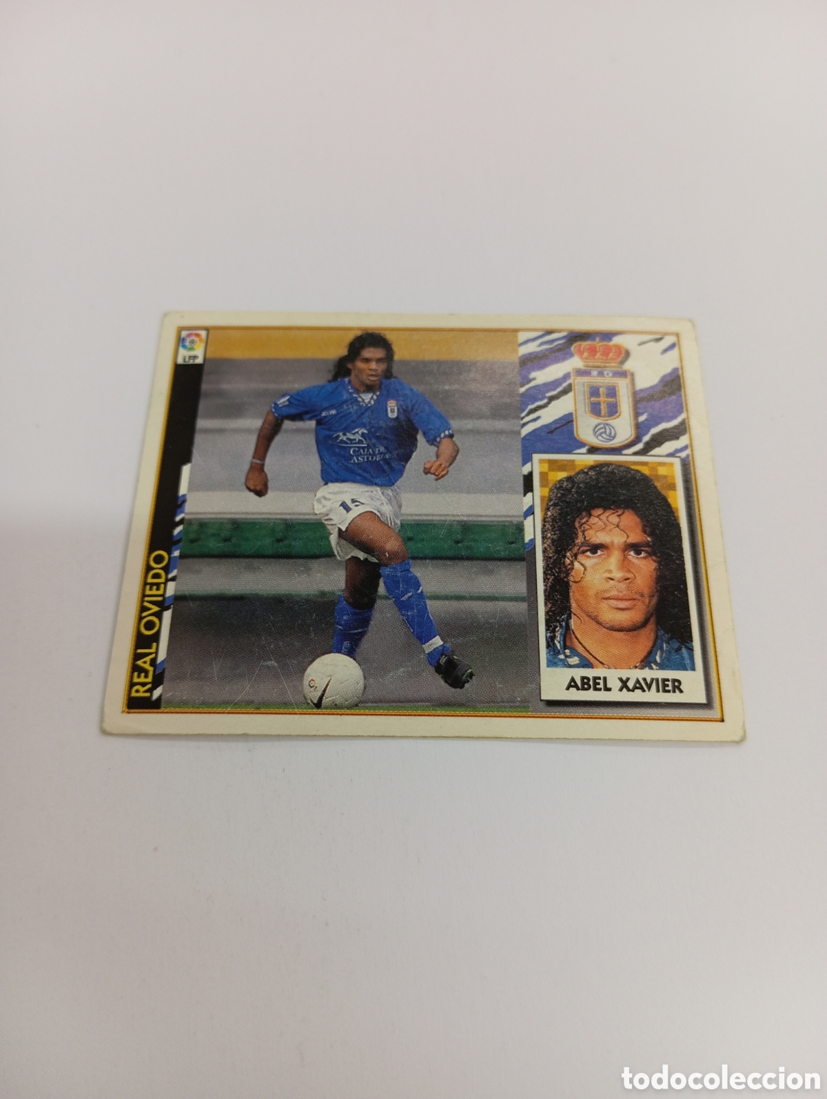 Cromos de F&uacute;tbol: ABEL XAVIER Oviedo Liga Este 1997 1998 NUEVO SIN PEGAR 97 98