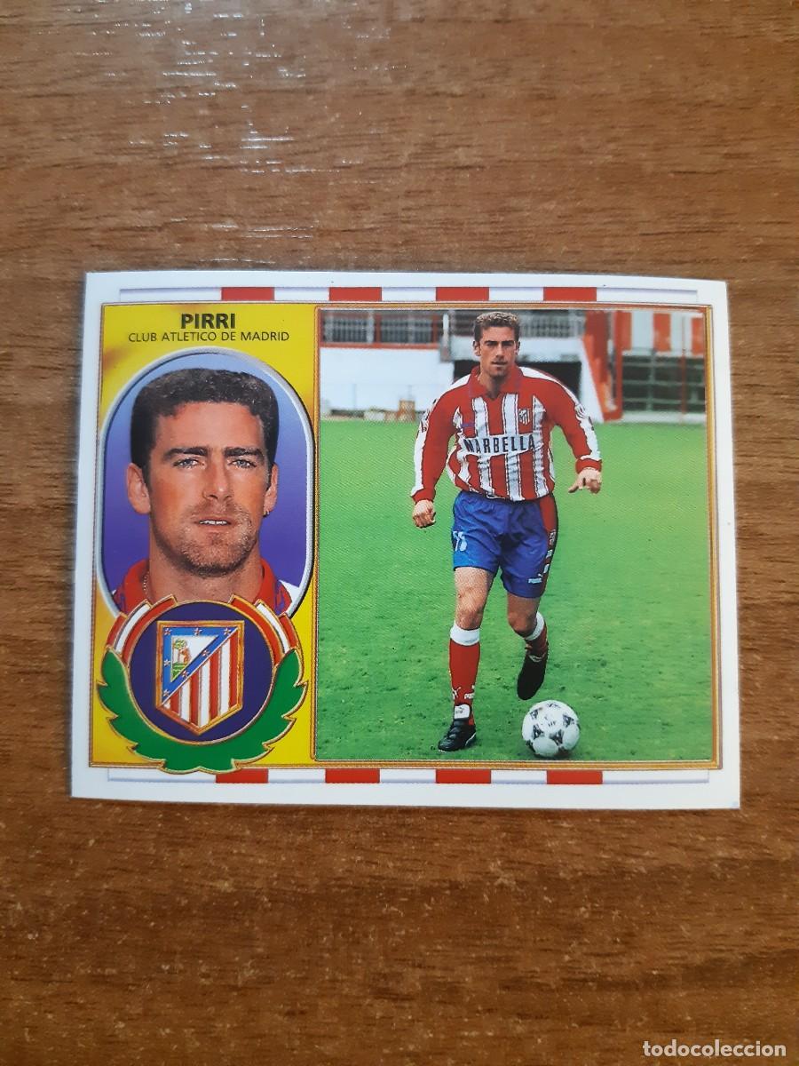 Cromos de F&uacute;tbol: BAJA PIRRI ATL&Eacute;TICO MADRID LIGA 96-97 ESTE. NUNCA PEGADO, SIN PEGAR