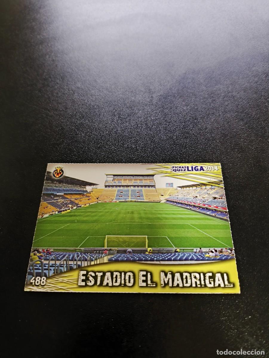 Cromos de F&uacute;tbol: 488 EL MADRIGAL FONDO MATE VILLARREAL MUNDICROMO LIGA 2013 2014 13 14 NO PANINI ESTE