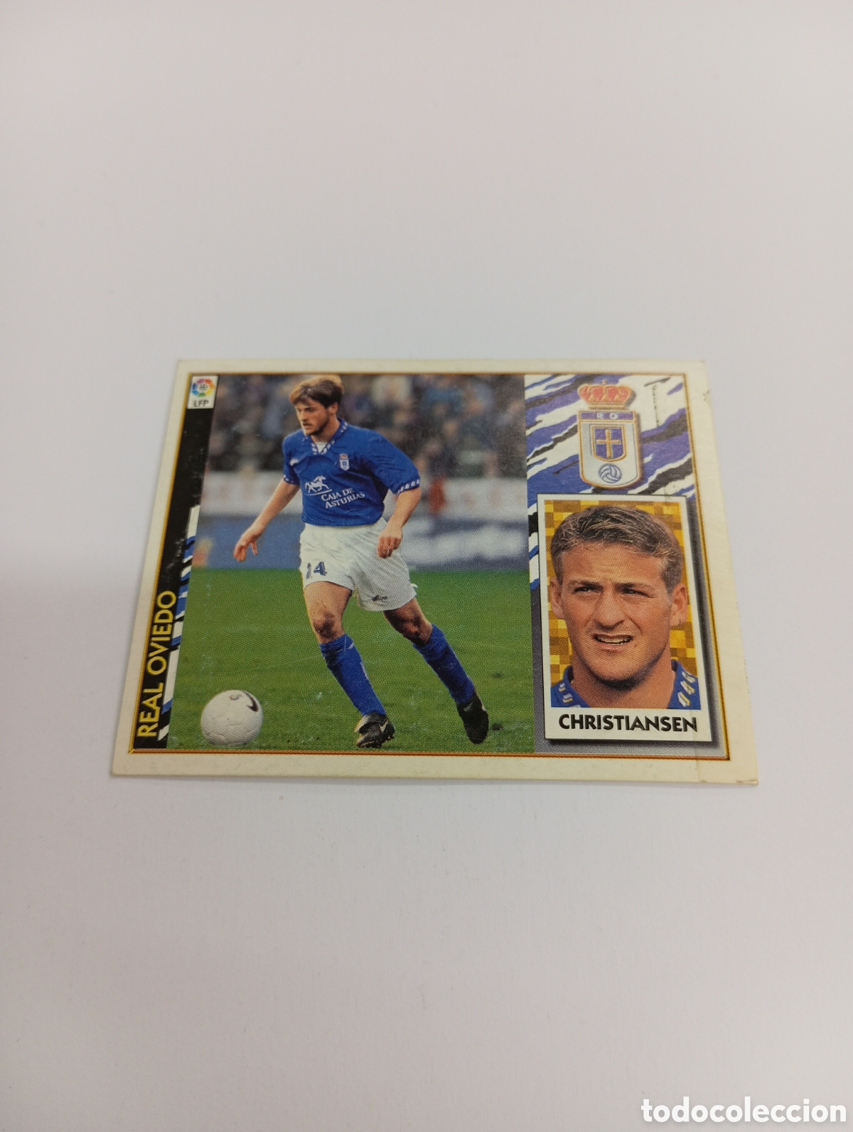 Cromos de F&uacute;tbol: CHRISTIANSEN Oviedo Liga Este 1997 1998 NUEVO SIN PEGAR 97 98