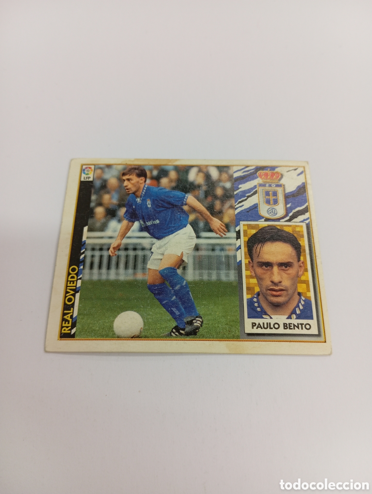 Cromos de F&uacute;tbol: PAULO BENTO Oviedo Liga Este 1997 1998 NUEVO SIN PEGAR 97 98