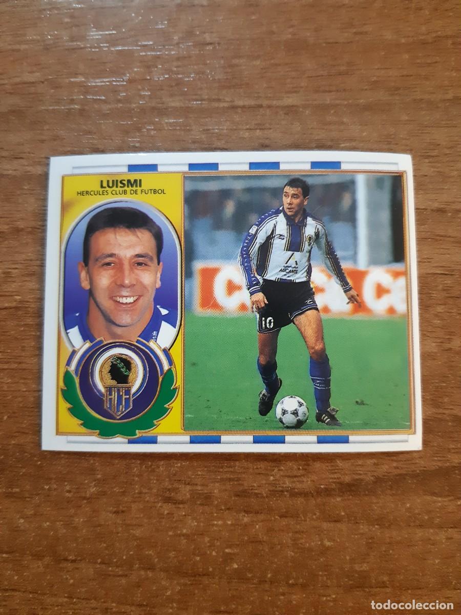 Cromos de F&uacute;tbol: BAJA LUISMI H&Eacute;RCULES LIGA 96-97 ESTE. NUNCA PEGADO, SIN PEGAR
