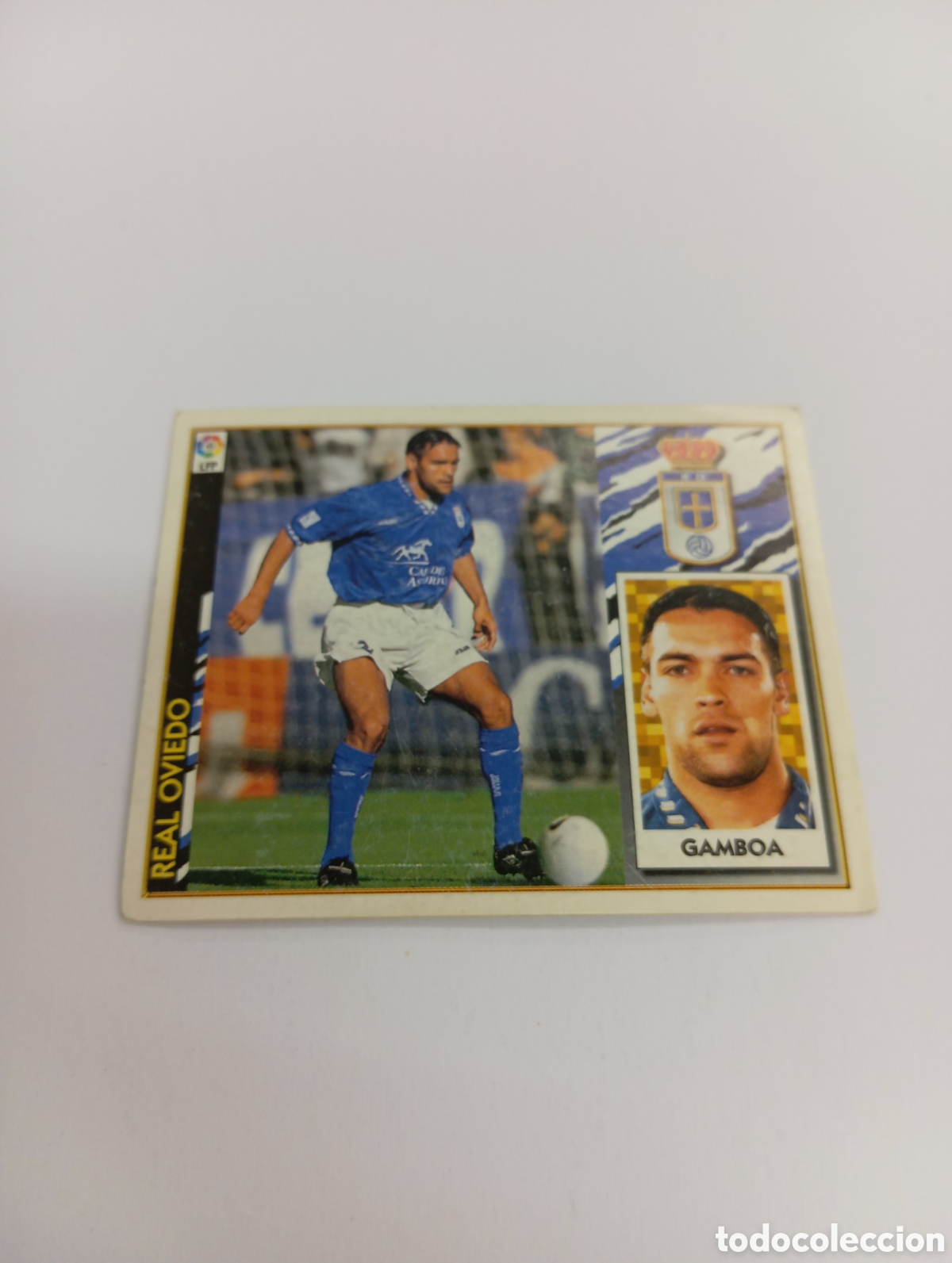 Cromos de F&uacute;tbol: GAMBOA Oviedo Liga Este 1997 1998 NUEVO SIN PEGAR 97 98
