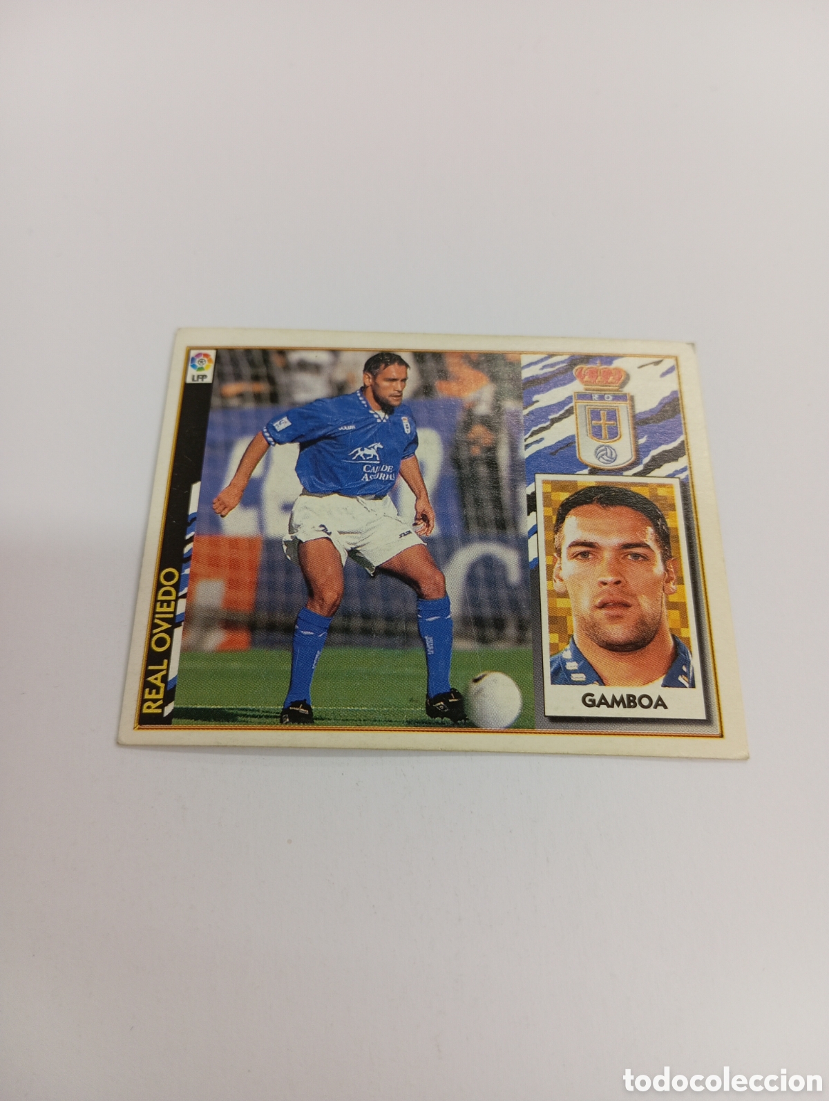 Cromos de F&uacute;tbol: GAMBOA Oviedo Liga Este 1997 1998 NUEVO SIN PEGAR 97 98