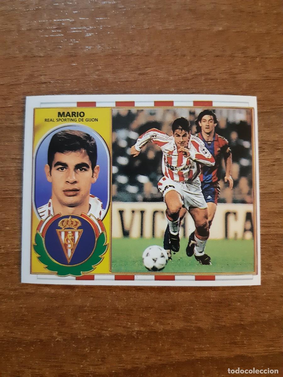 Cromos de F&uacute;tbol: BAJA MARIO SPORTING GIJ&Oacute;N LIGA 96-97 ESTE. NUNCA PEGADO, SIN PEGAR