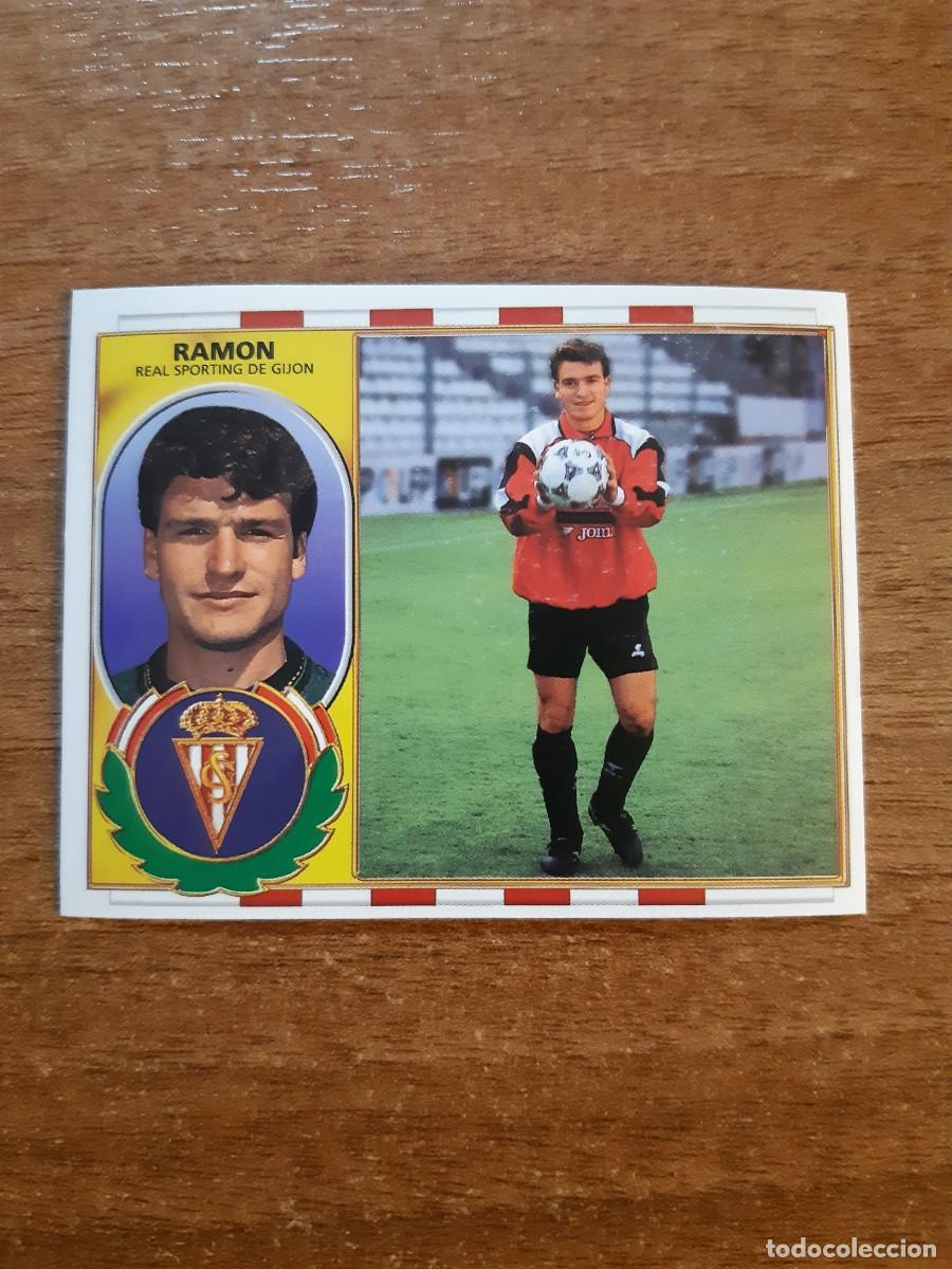 Cromos de F&uacute;tbol: BAJA RAM&Oacute;N SPORTING GIJ&Oacute;N LIGA 96-97 ESTE. NUNCA PEGADO, SIN PEGAR