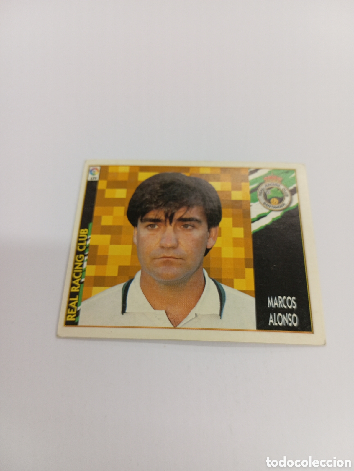 Cromos de F&uacute;tbol: ENTRENADOR MARCOS ALONSO Racing Liga Este 1997 1998 NUEVO SIN PEGAR 97 98
