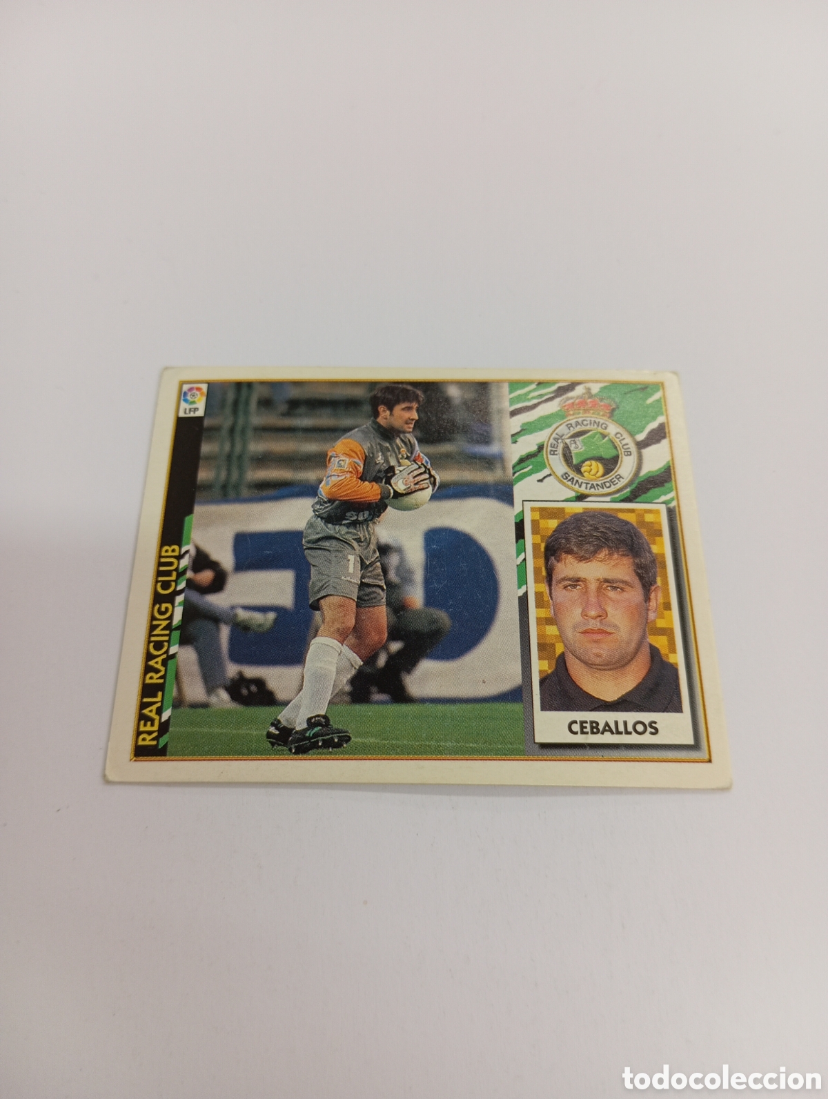 Cromos de F&uacute;tbol: CEBALLOS Racing Liga Este 1997 1998 NUEVO SIN PEGAR 97 98