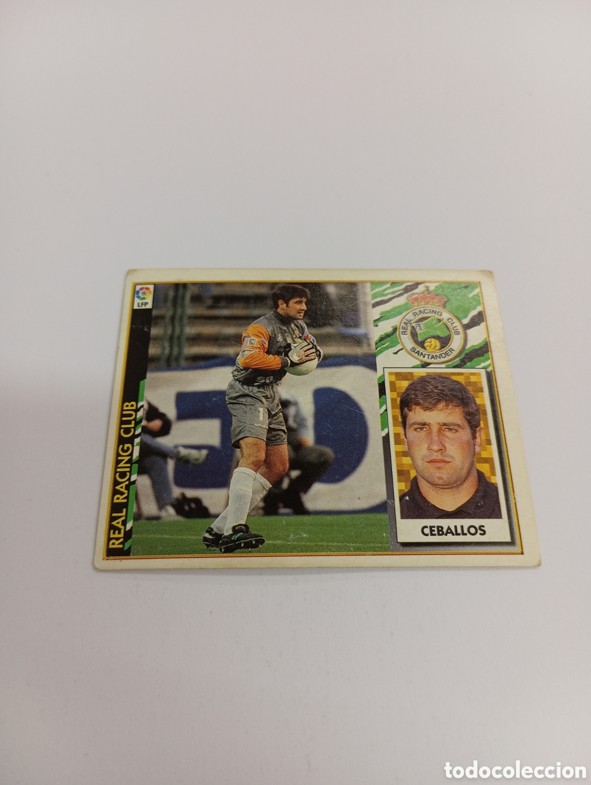 Cromos de F&uacute;tbol: CEBALLOS Racing Liga Este 1997 1998 NUEVO SIN PEGAR 97 98