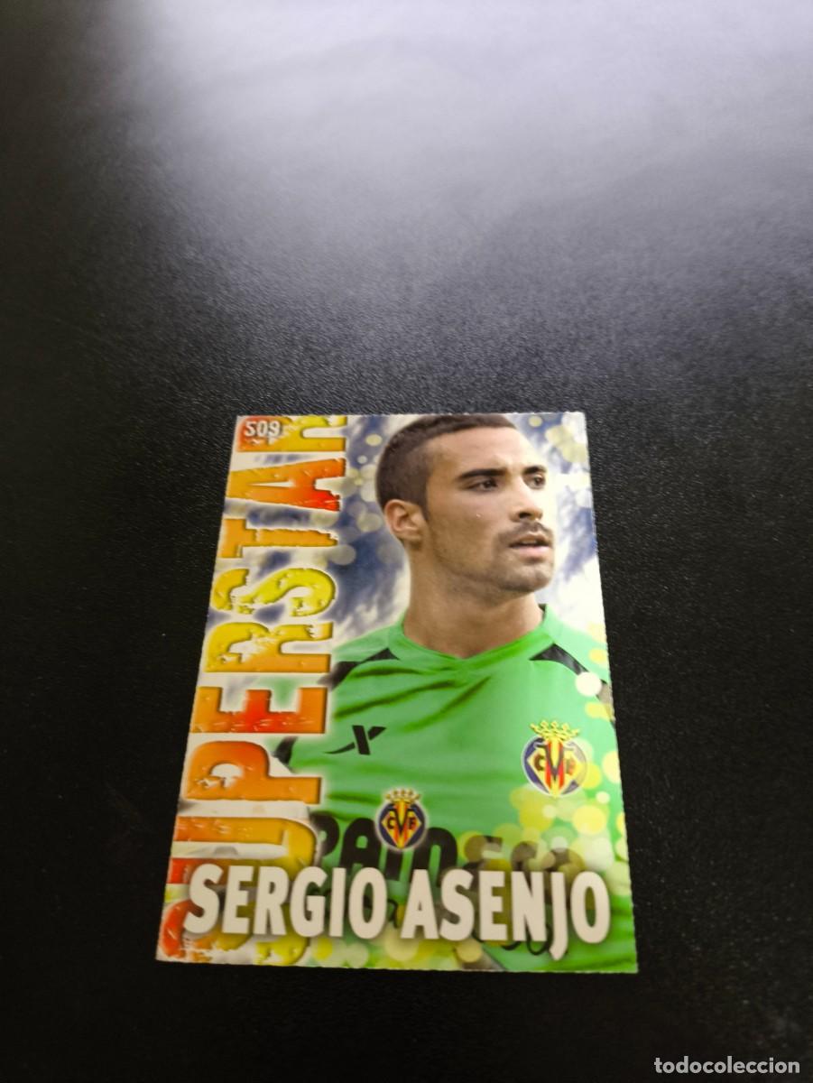 Cromos de F&uacute;tbol: 509 SERGIO ASENJO SUPERSTAR FONDO MATE VILLARREAL MUNDICROMO LIGA 2013 2014 13 14 NO PANINI ESTE