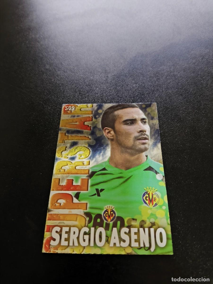Cromos de F&uacute;tbol: 509 SERGIO ASENJO SUPERSTAR BRILLO LISO VILLARREAL MUNDICROMO LIGA 2013 2014 13 14 NO PANINI ESTE
