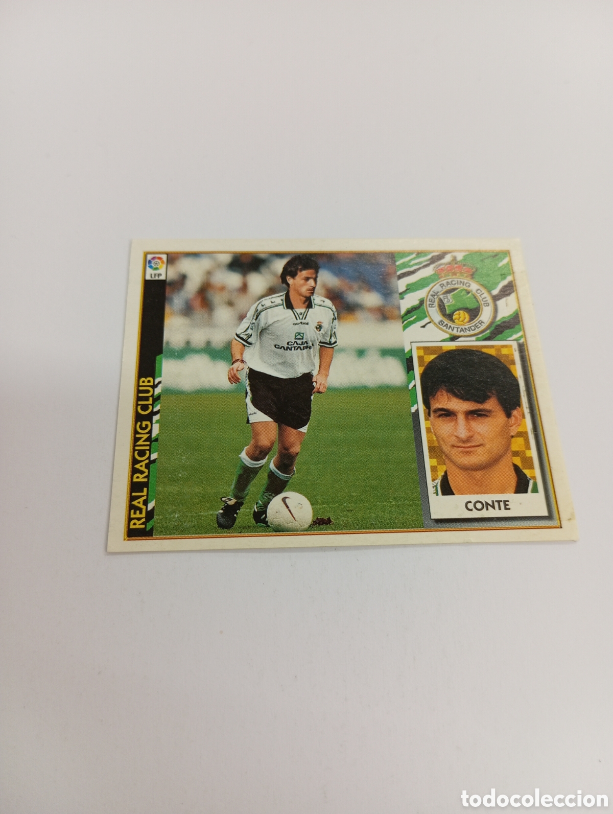Cromos de F&uacute;tbol: CONTE COLOCA Racing Liga Este 1997 1998 NUEVO SIN PEGAR 97 98